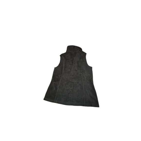 Columbia Womens Fleece Full-Zip Vest Size L Black Polyester - Picture 7 of 8